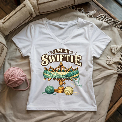 Proud Yarn Swiftie Lady V-neck