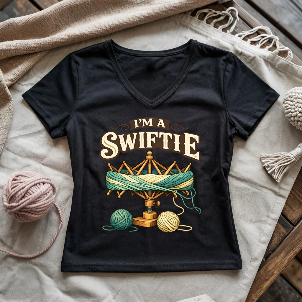 Proud Yarn Swiftie Lady V-neck