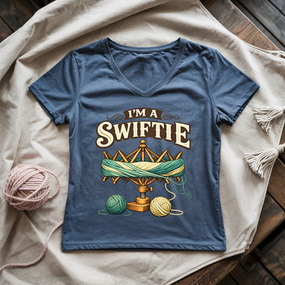 Proud Yarn Swiftie Lady V-neck