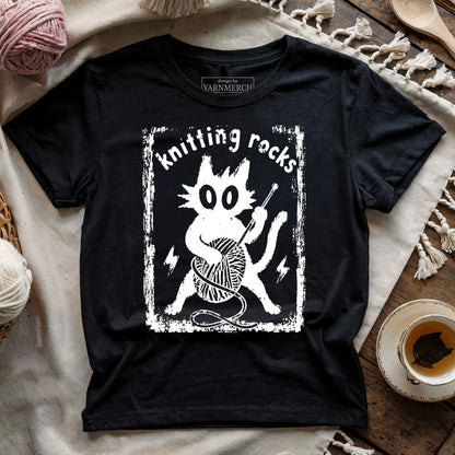 Knitting Rocks T-shirt