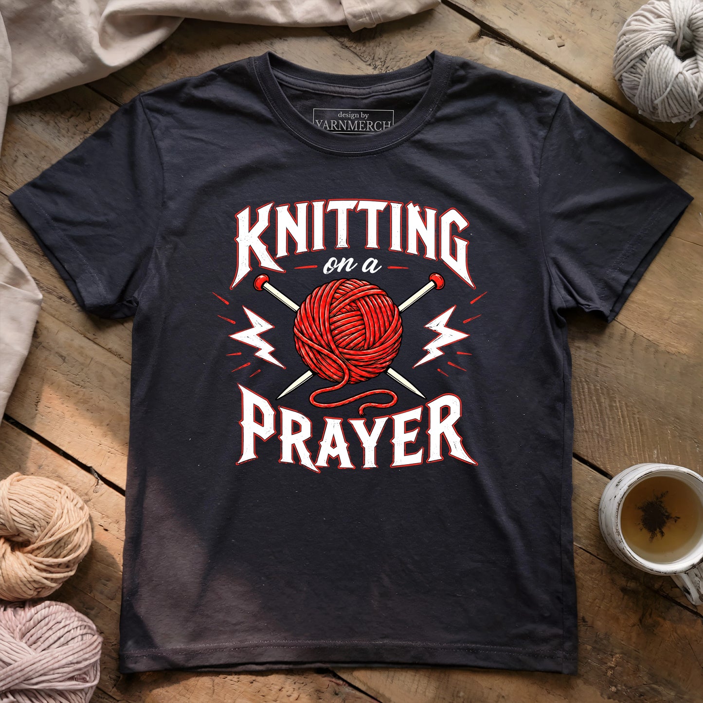 Knitting on a Prayer T-shirt