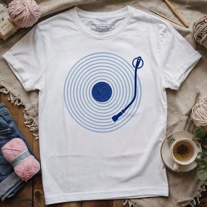 Playing Yarn Vinyl T-shirt