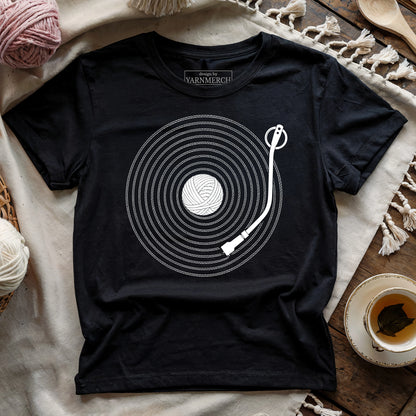 Playing Yarn Vinyl T-shirt