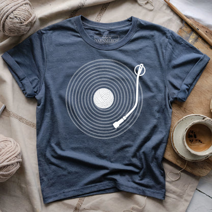 Playing Yarn Vinyl T-shirt