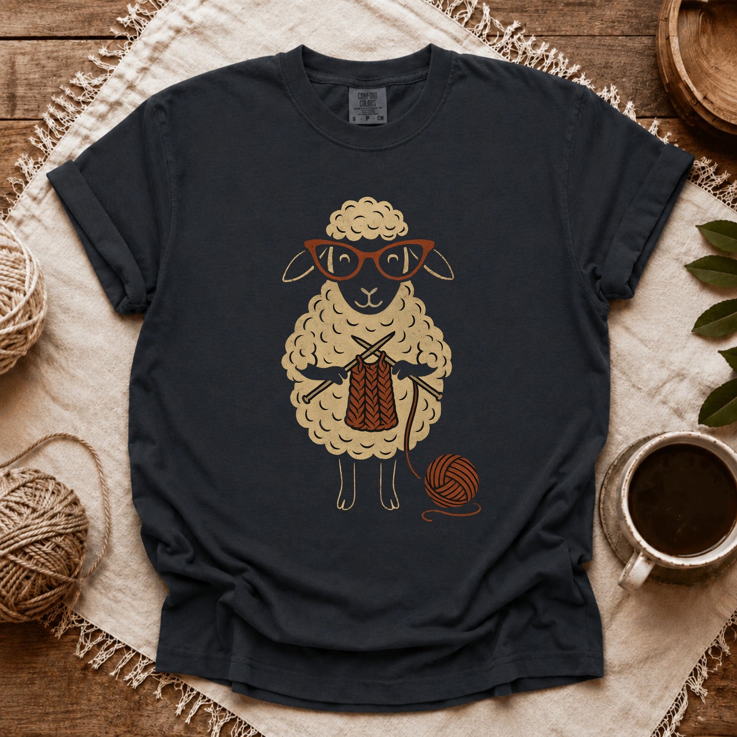 Comfort Colors Knit Happens T-shirt