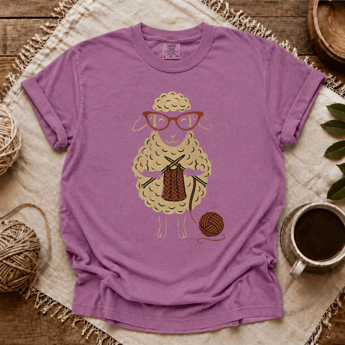 Comfort Colors Knit Happens T-shirt