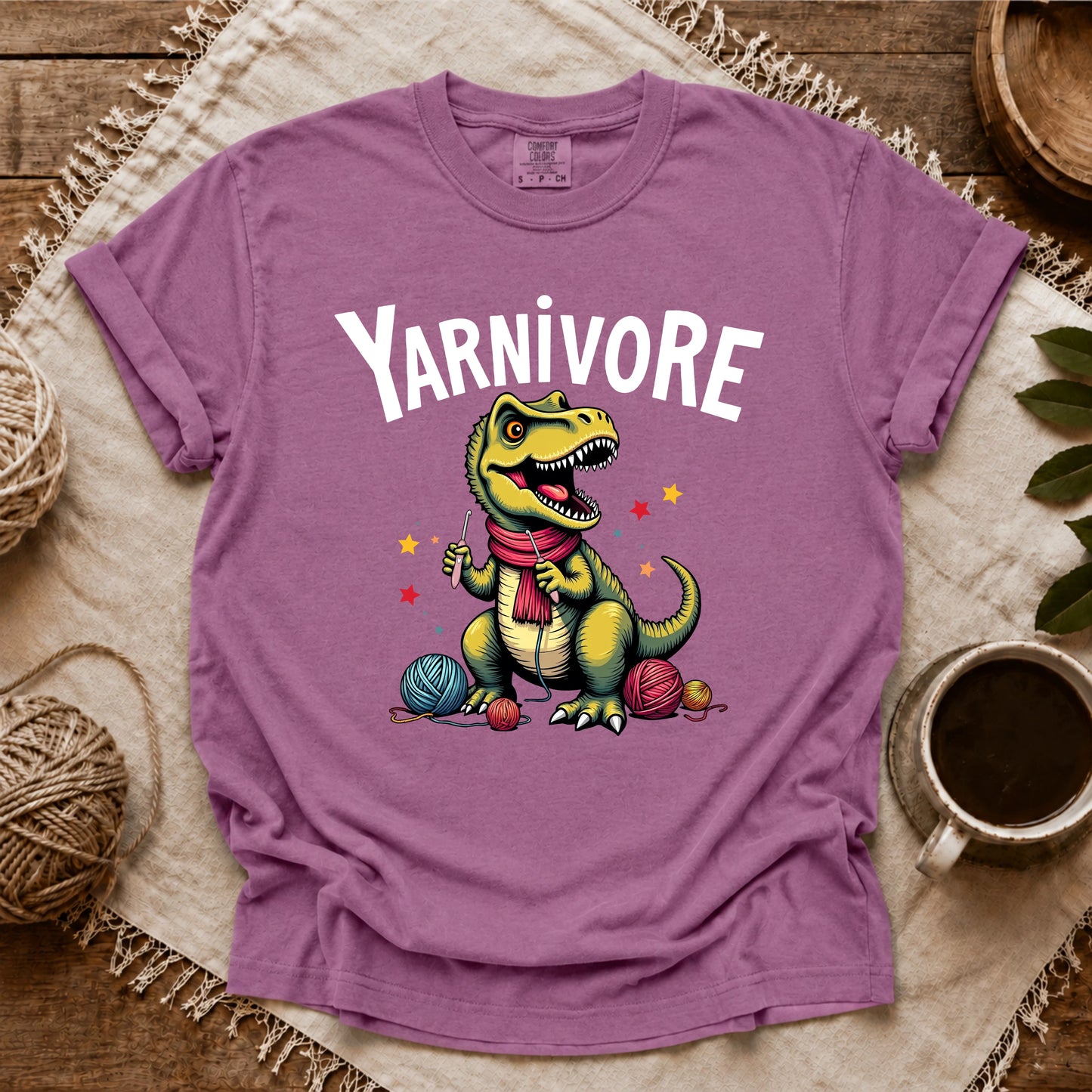 Comfort Colors Yarnivore Crocheter T-shirt