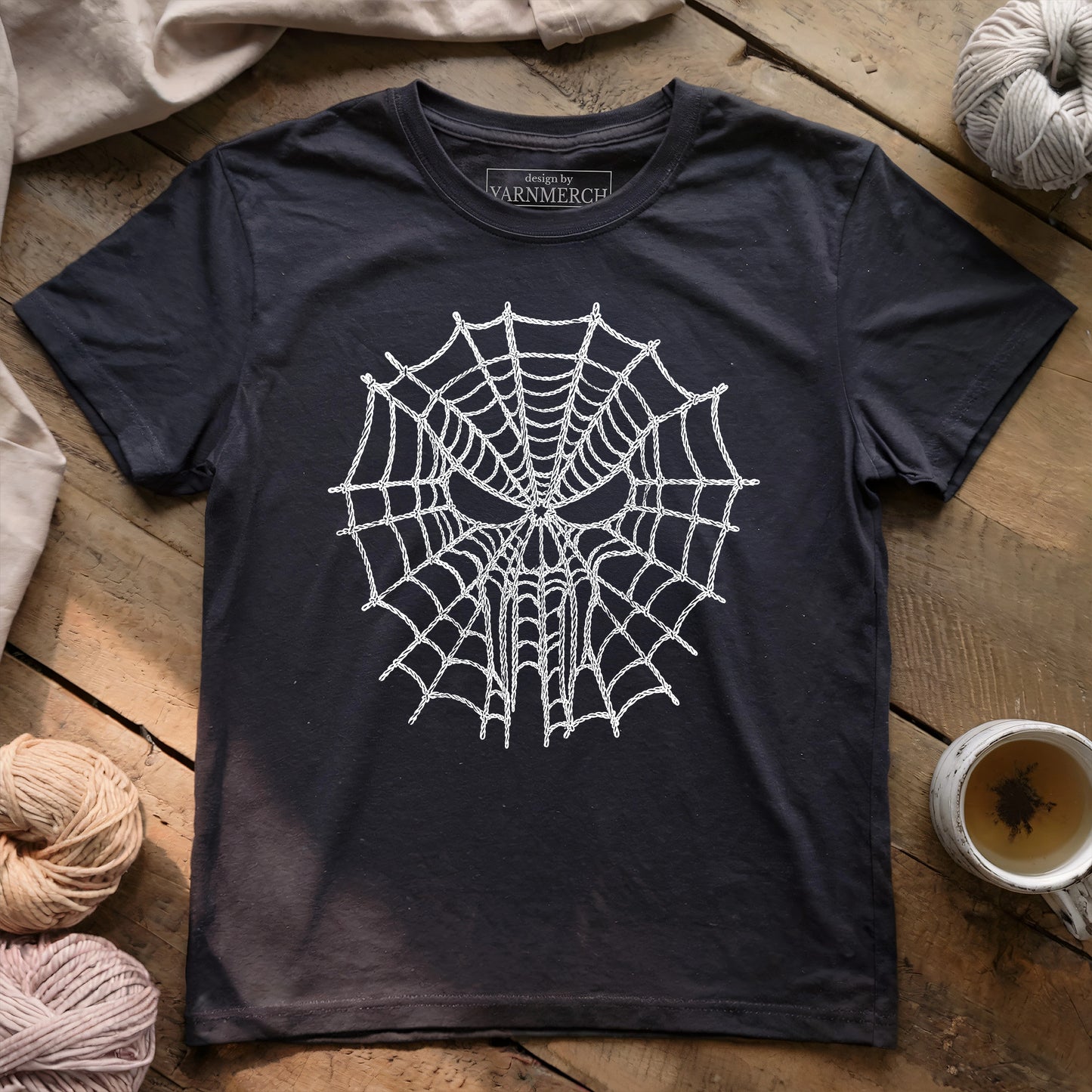 Yarn Spider Web T-shirt