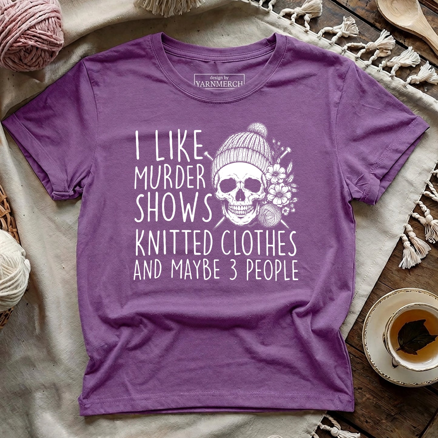 Knitting & Murder Show T-shirt