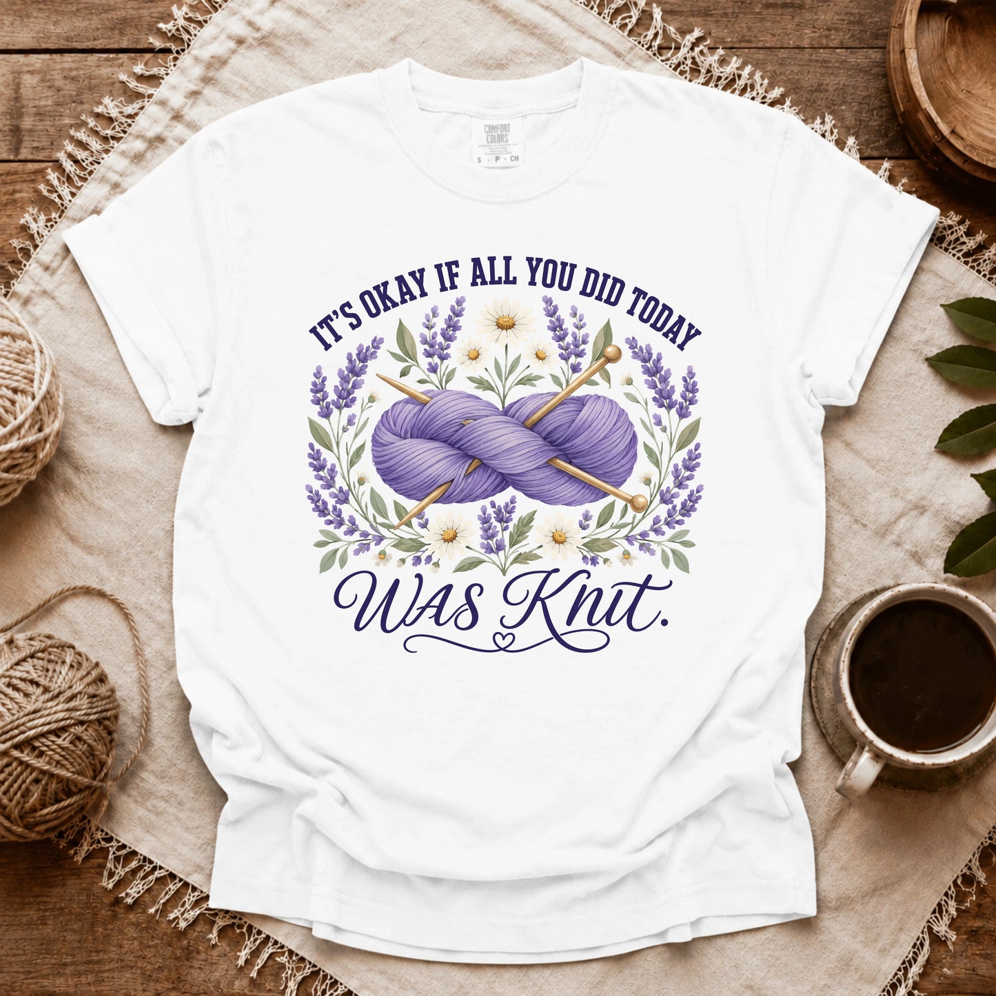 Comfort Colors It's Okay If Knit T-shirt