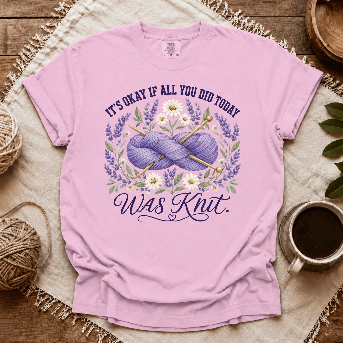 Comfort Colors It's Okay If Knit T-shirt