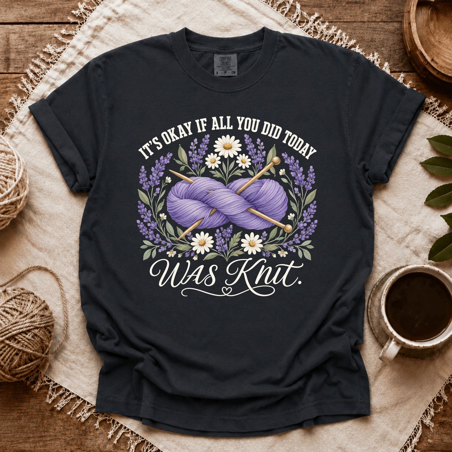 Comfort Colors It's Okay If Knit T-shirt