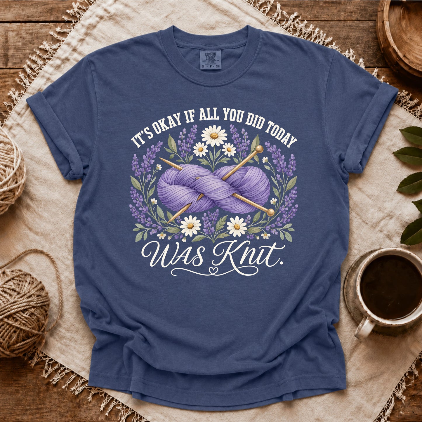 Comfort Colors It's Okay If Knit T-shirt