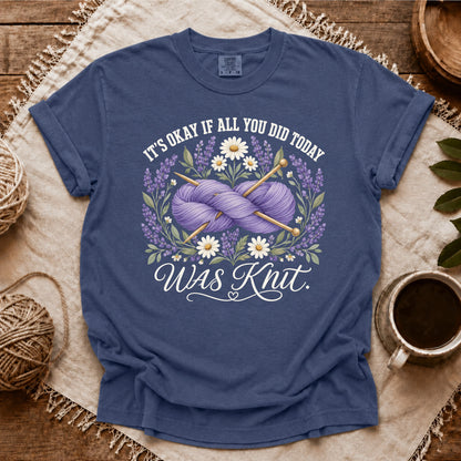 Comfort Colors It's Okay If Knit T-shirt