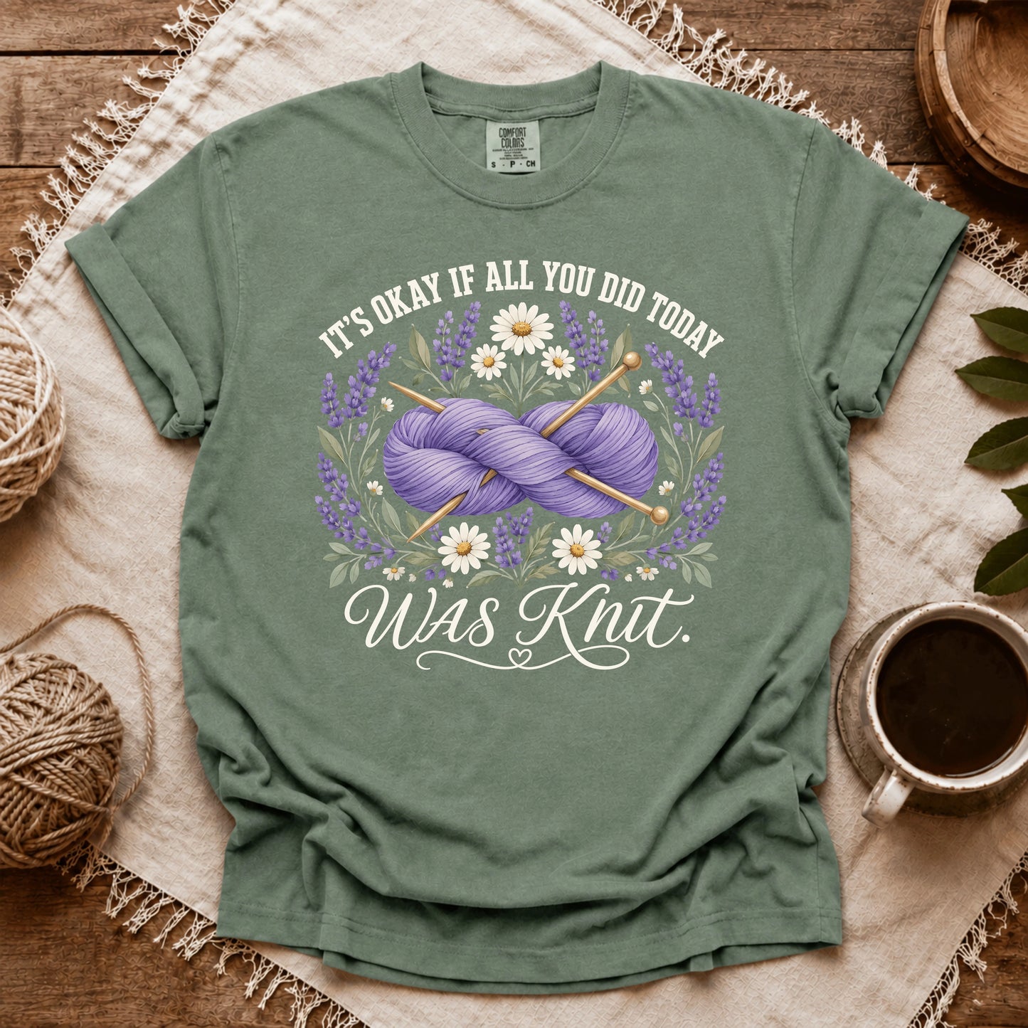 Comfort Colors It's Okay If Knit T-shirt
