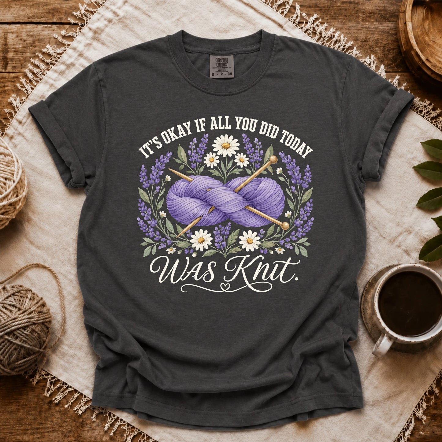 Comfort Colors It's Okay If Knit T-shirt