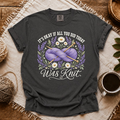 Comfort Colors It's Okay If Knit T-shirt