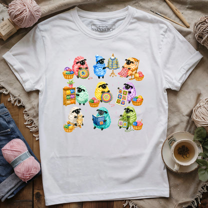 Sheep Who Crochet T-shirt