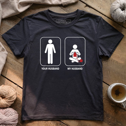 My Knitting Husband T-shirt
