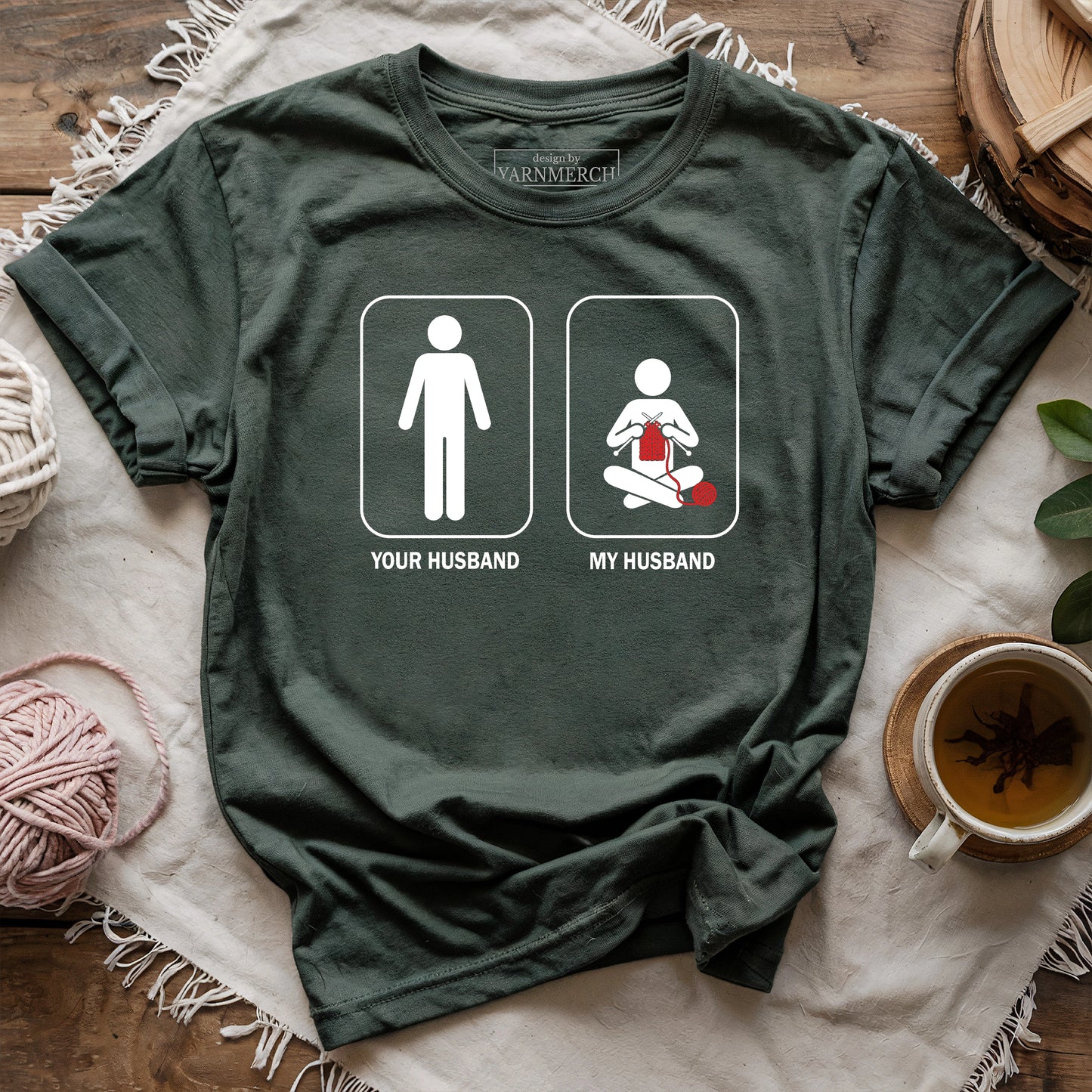 My Knitting Husband T-shirt