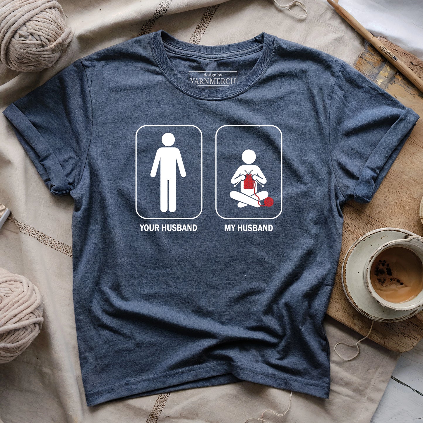 My Knitting Husband T-shirt