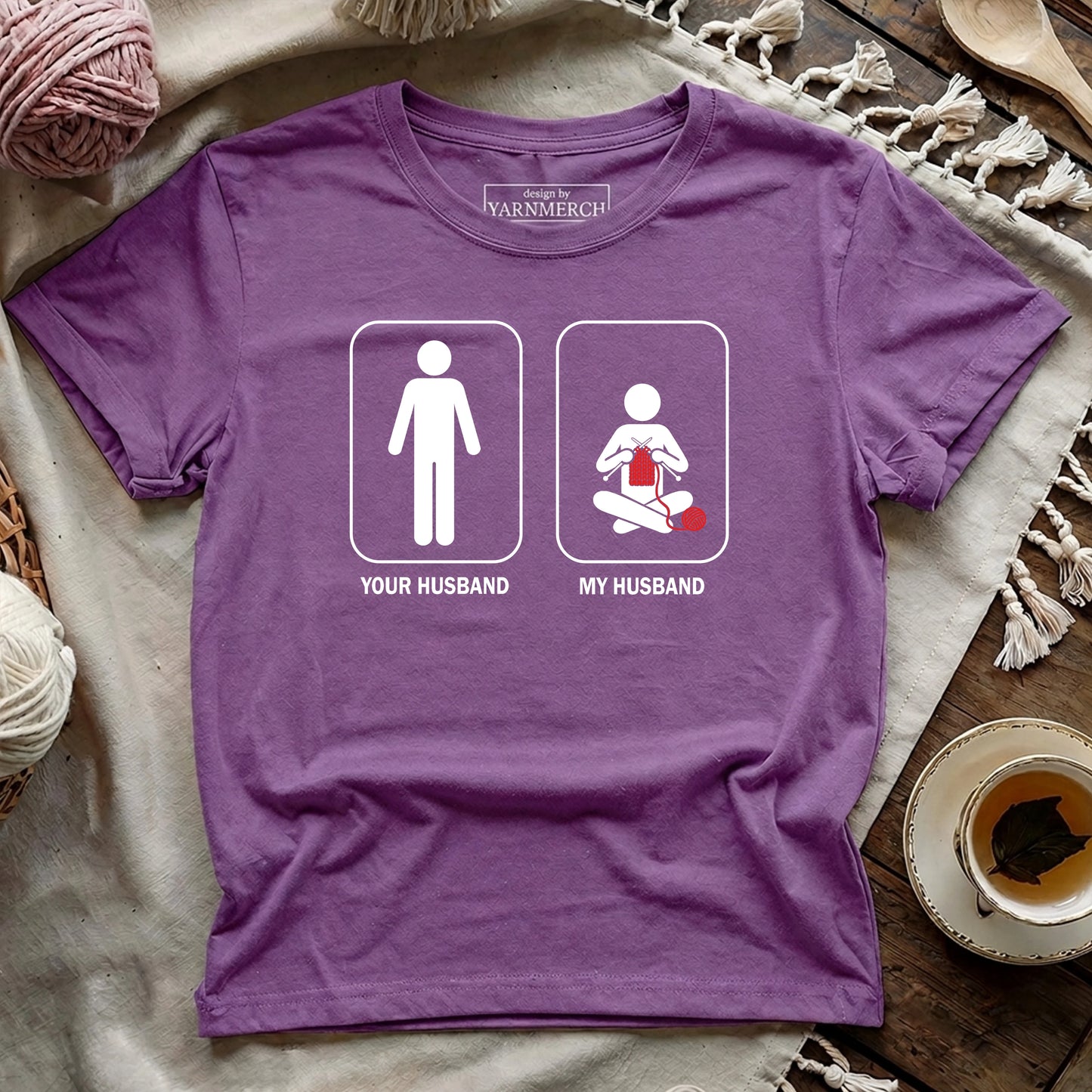 My Knitting Husband T-shirt