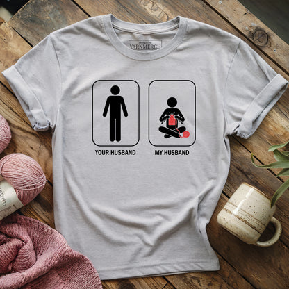 My Knitting Husband T-shirt