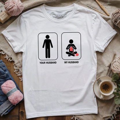 My Knitting Husband T-shirt