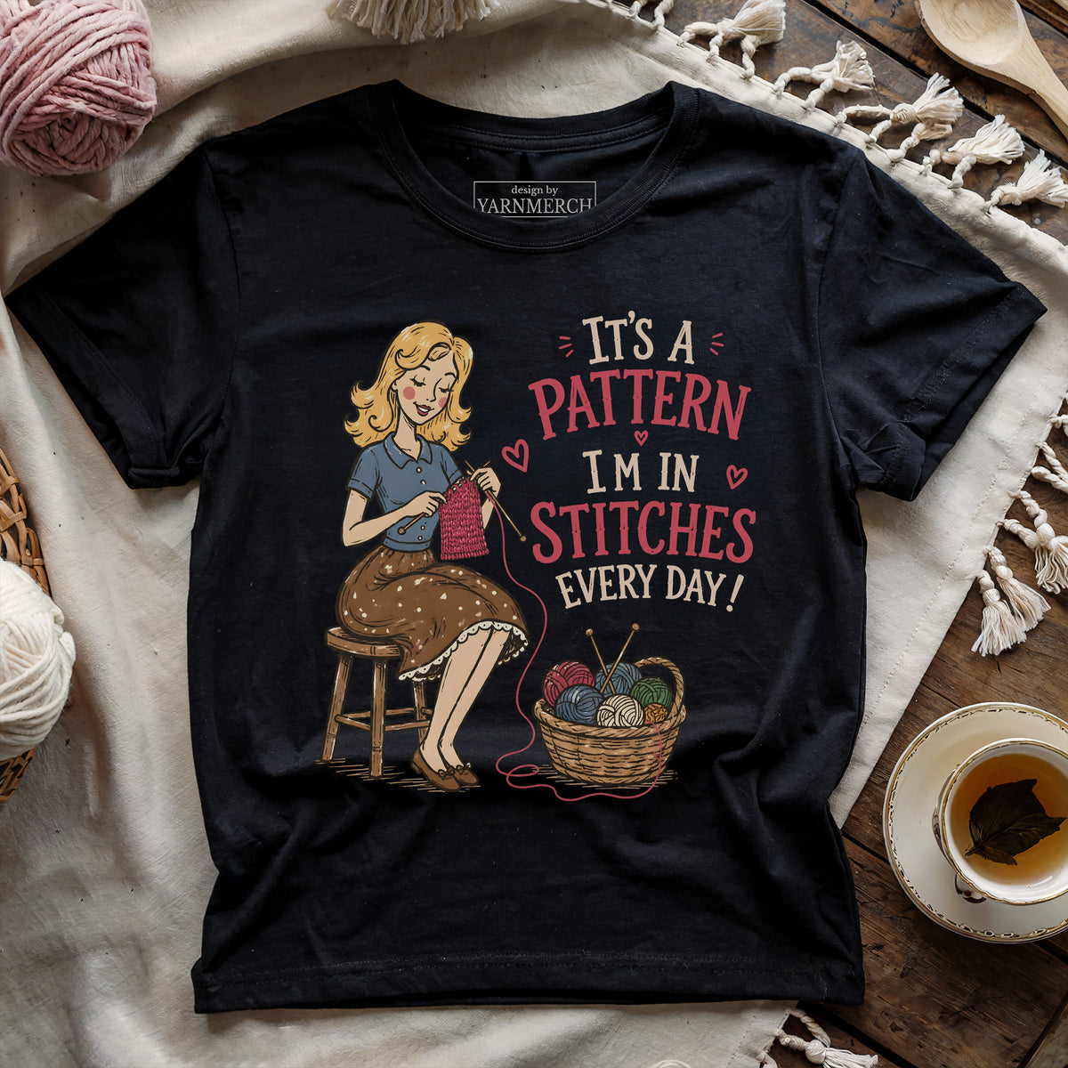 In Stitches Every Day T-shirt