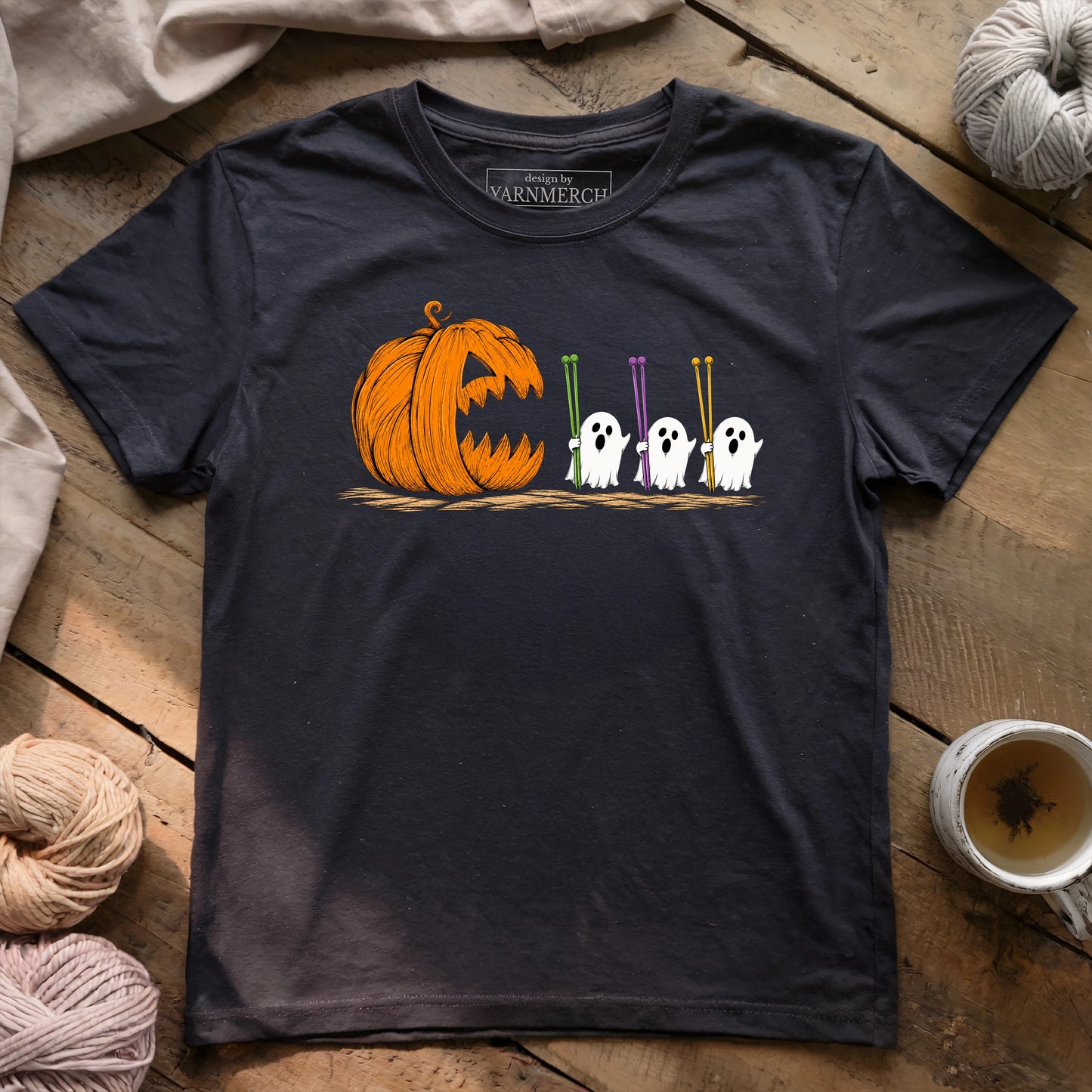 Ghostly Stitch Crew T-shirt