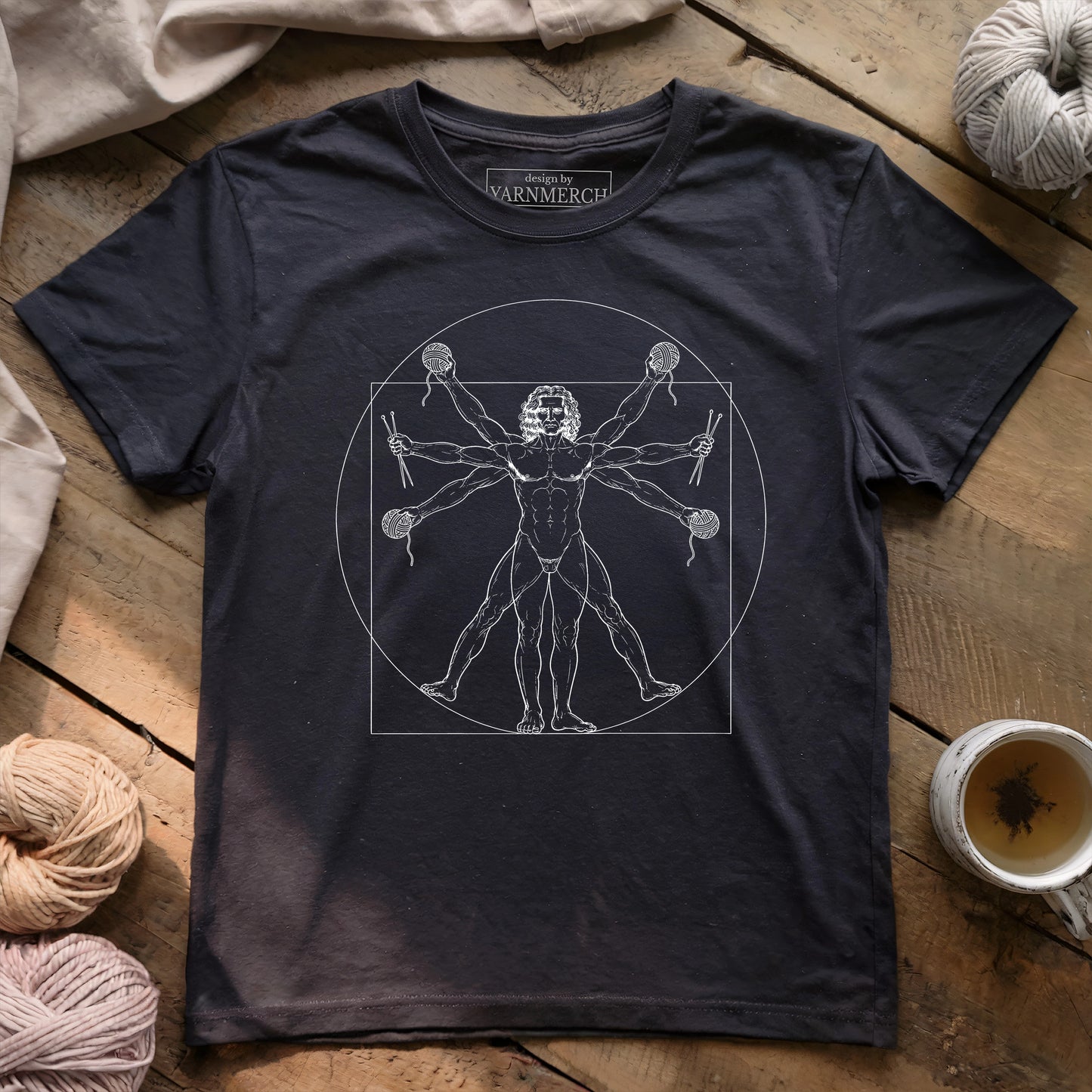 Vitruvian Knitter T-shirt