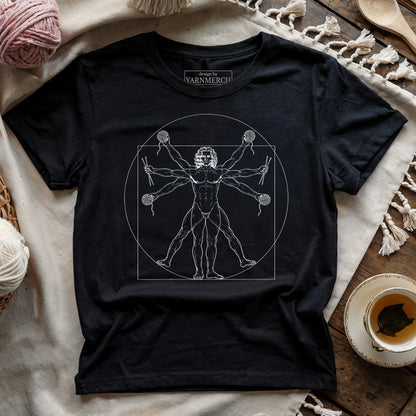 Vitruvian Knitter T-shirt