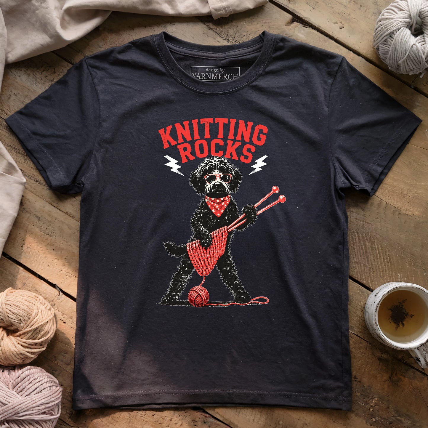 Knitting Rocks! T-shirt