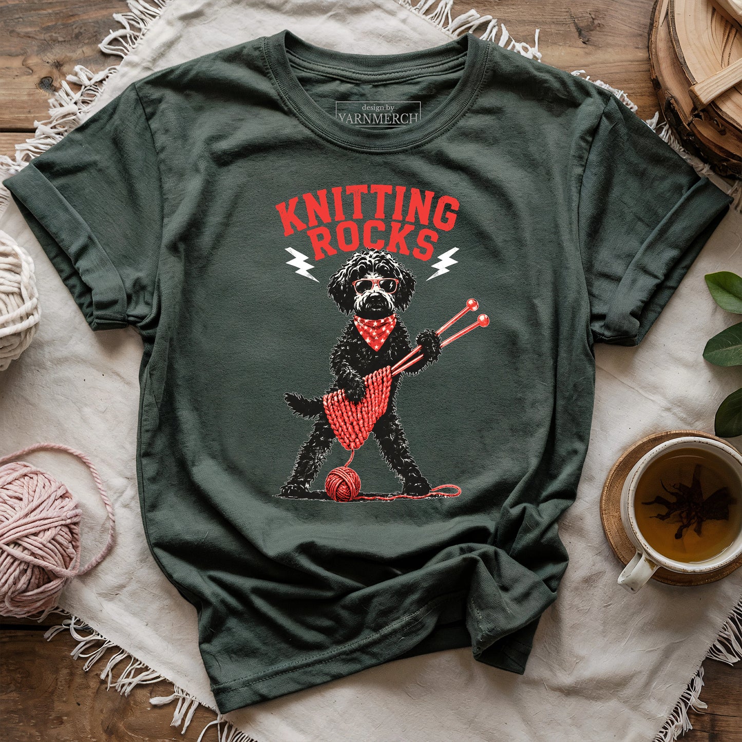Knitting Rocks! T-shirt