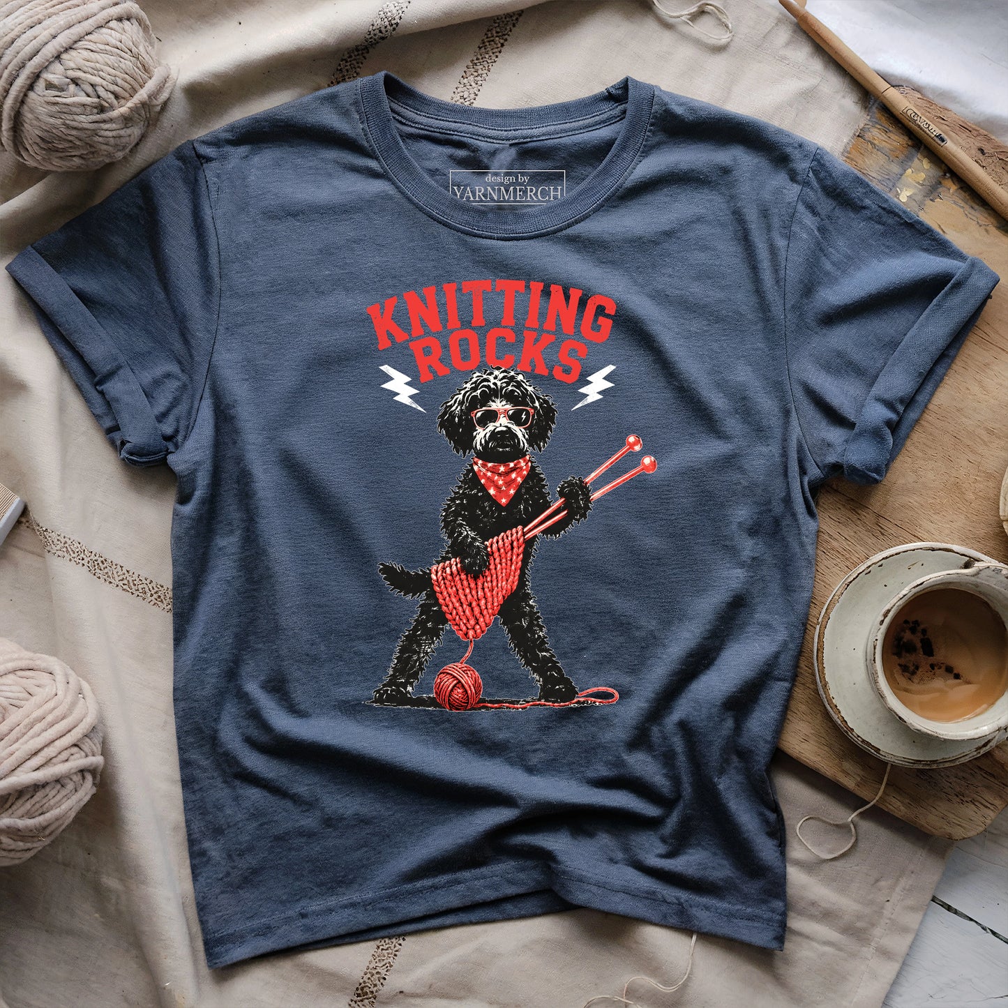 Knitting Rocks! T-shirt