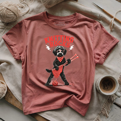 Knitting Rocks! T-shirt