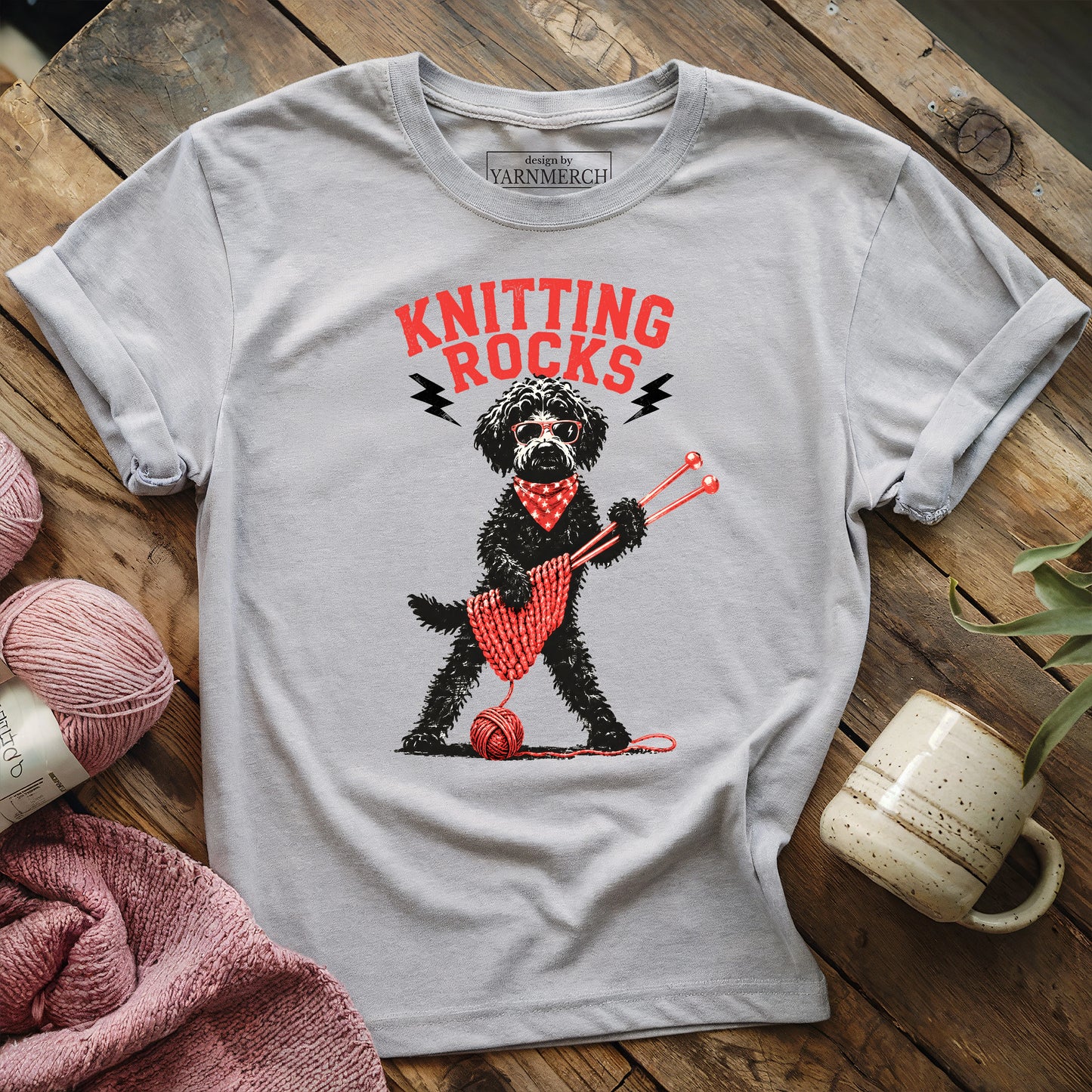 Knitting Rocks! T-shirt