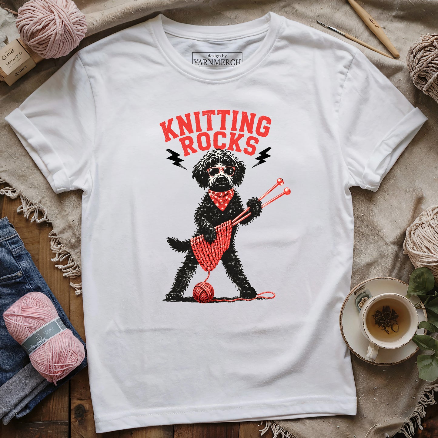 Knitting Rocks! T-shirt