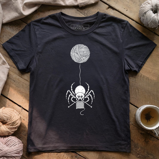Knitting My Web T-shirt