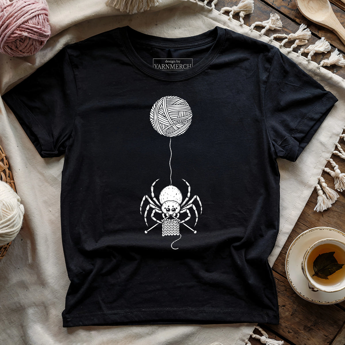 Knitting My Web T-shirt