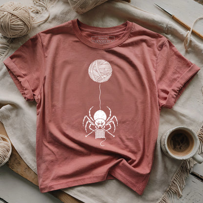Knitting My Web T-shirt