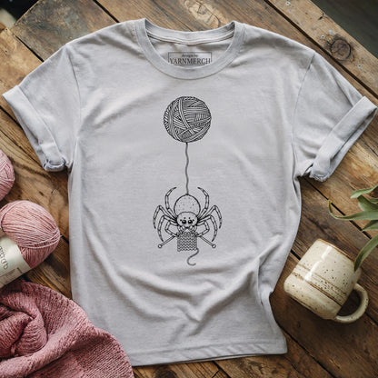 Knitting My Web T-shirt