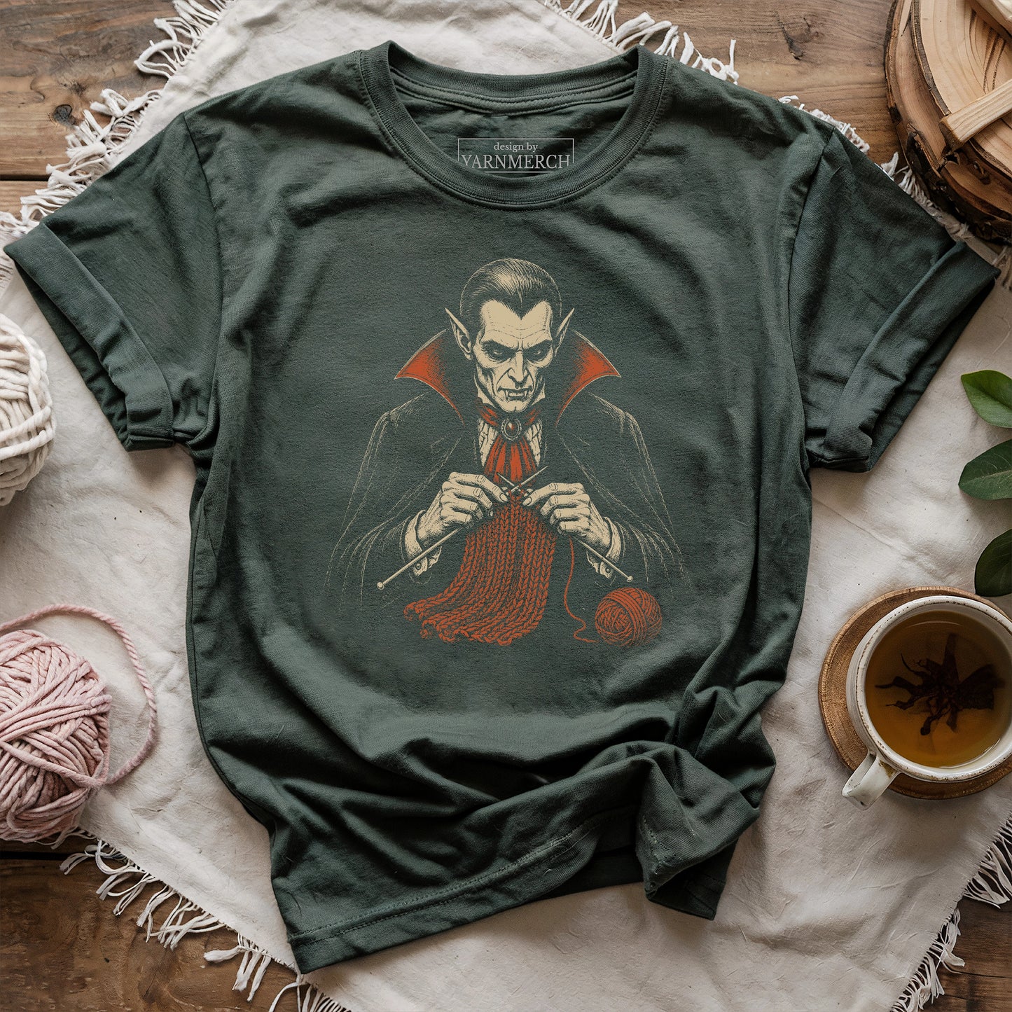 The Knitting Count T-shirt