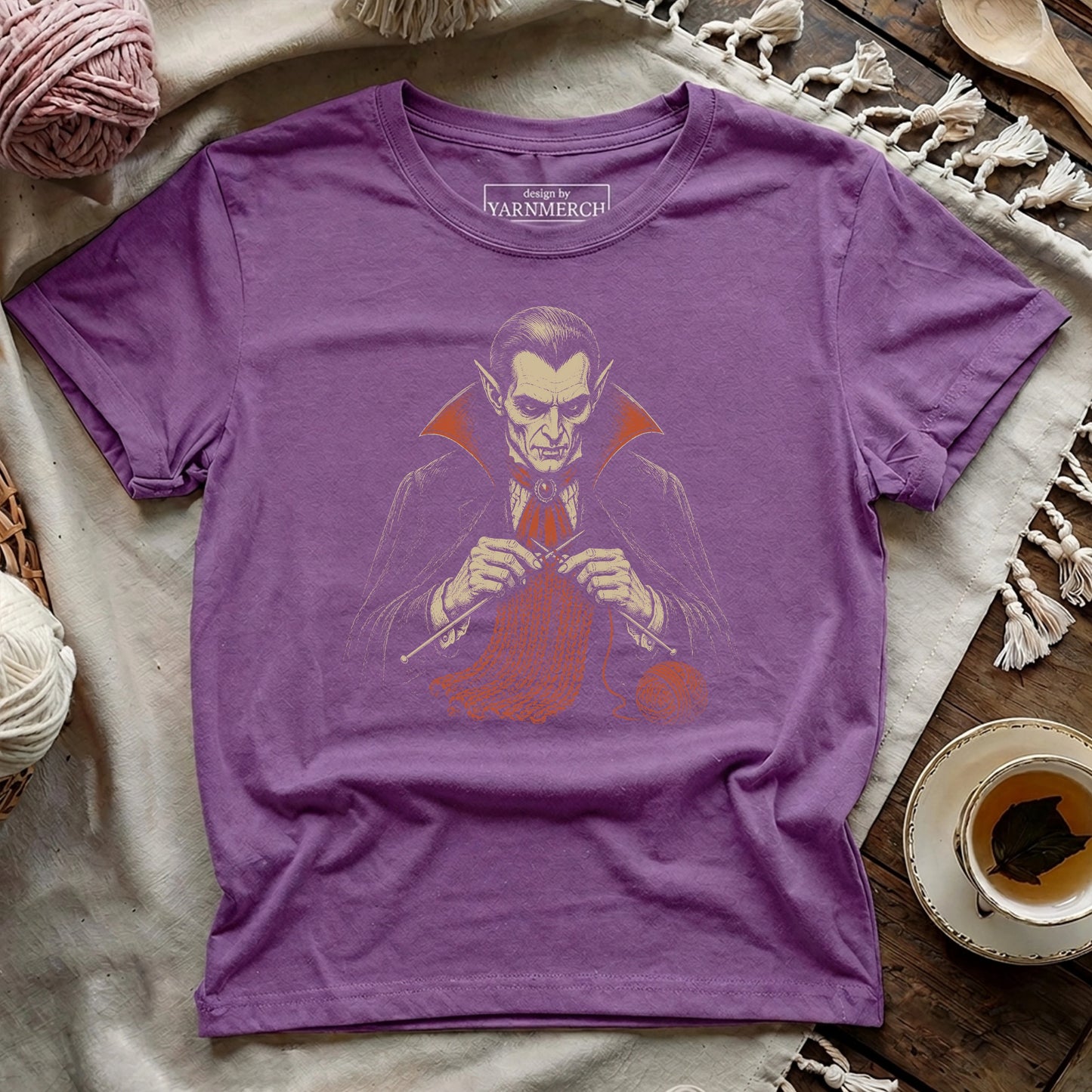 The Knitting Count T-shirt