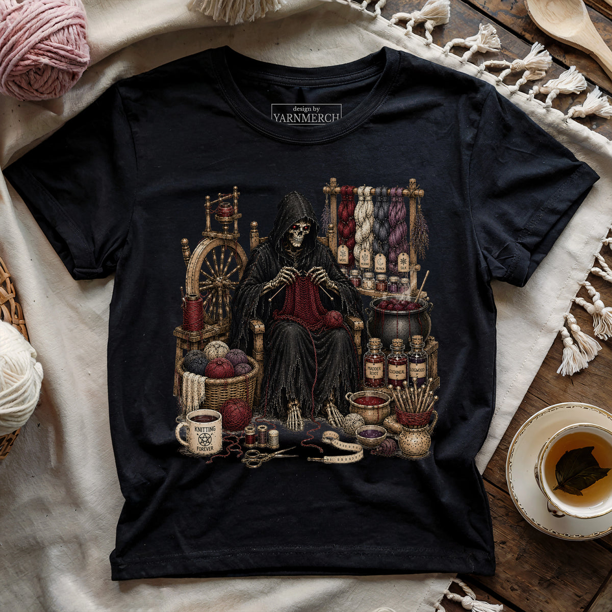Knitting Devil T-shirt