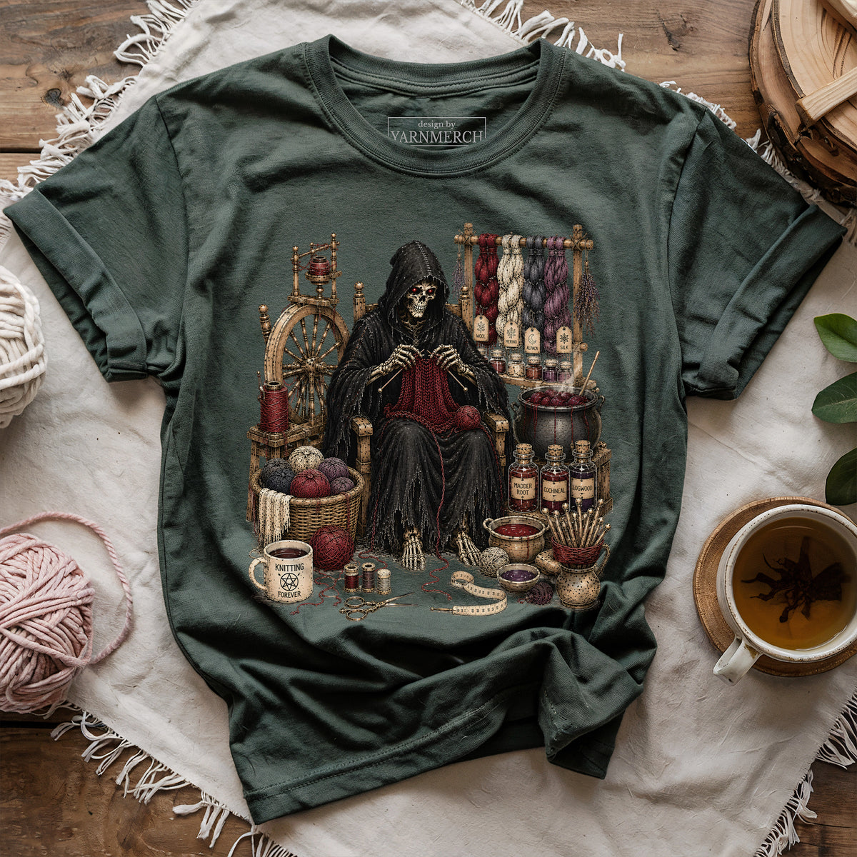 Knitting Devil T-shirt