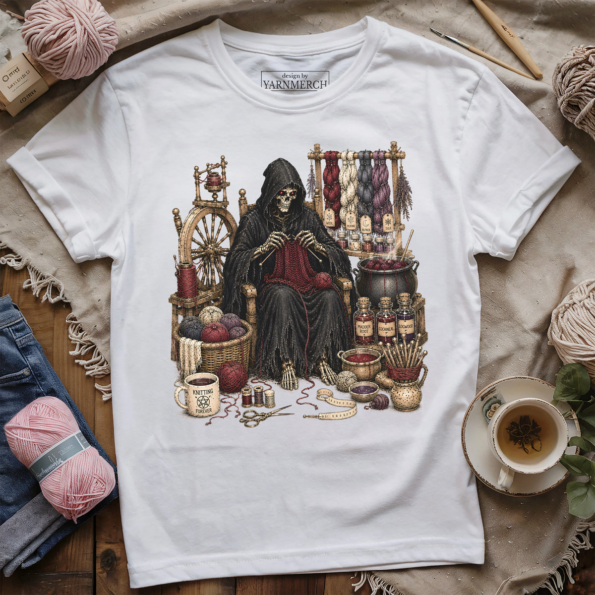 Knitting Devil T-shirt