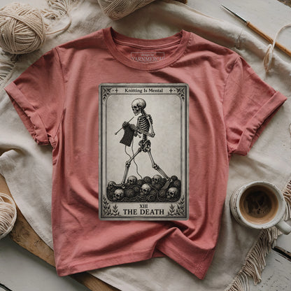 The Death Knitting Tarot T-shirt