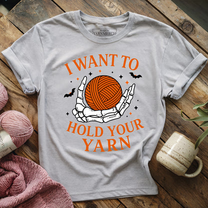 Hold your yarn T-shirt