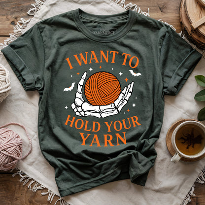 Hold your yarn T-shirt